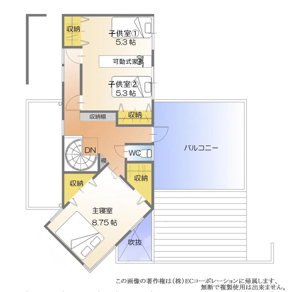 建物プラン例（間取り図）