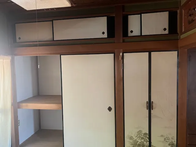 収納　和室押し入れ